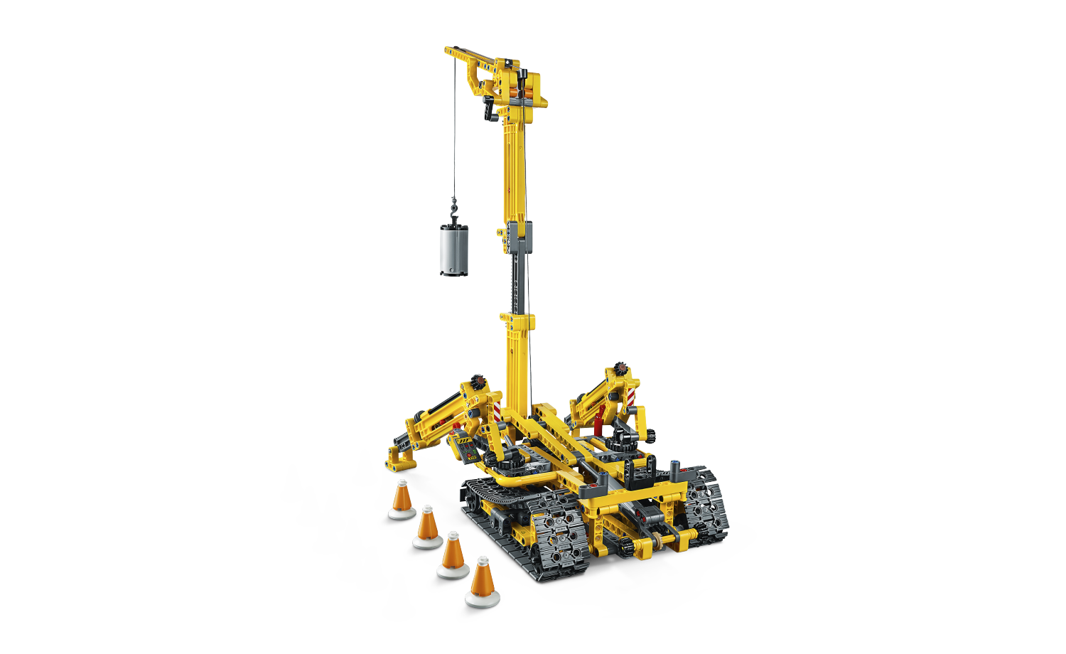 compact crawler crane lego