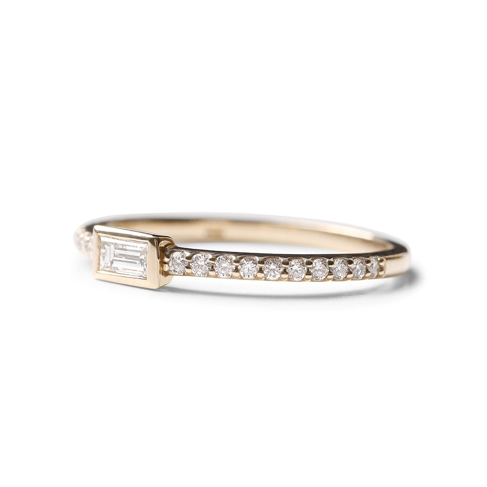 SALT. Fine Jewelry  BLAKE BAGUETTE DIAMOND RING – SALT. Fine Jewelry CA