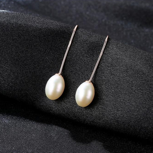 Sterling Silver Freshwater Pearl Earrings