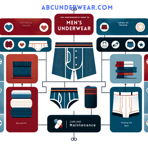comprehensive guide to mens underwear infographic