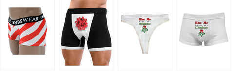 mens christmas underwear and sexy costumes