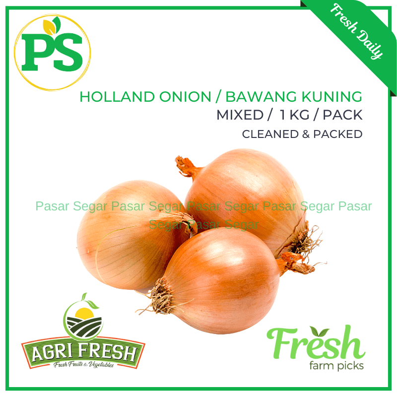 Holland Onions / Bawang Kuning Holland  Pasar Segar  The Fresh 