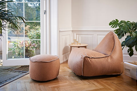 SACKit Leather Beanbag Chair
