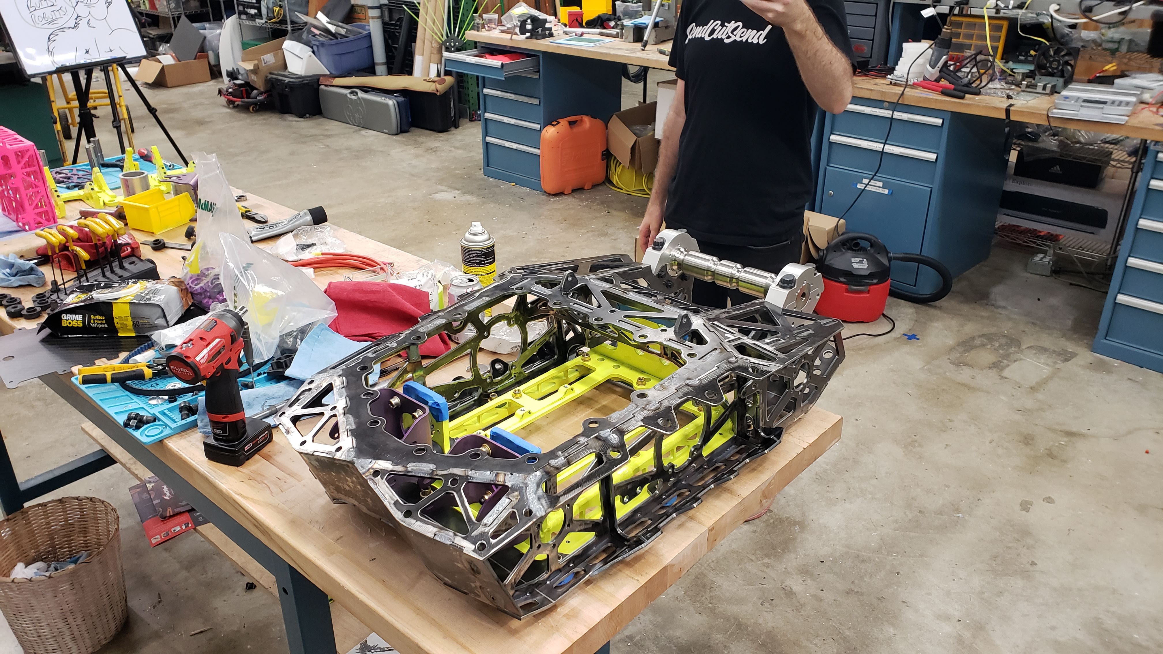 HyperShock BattleBots chassis