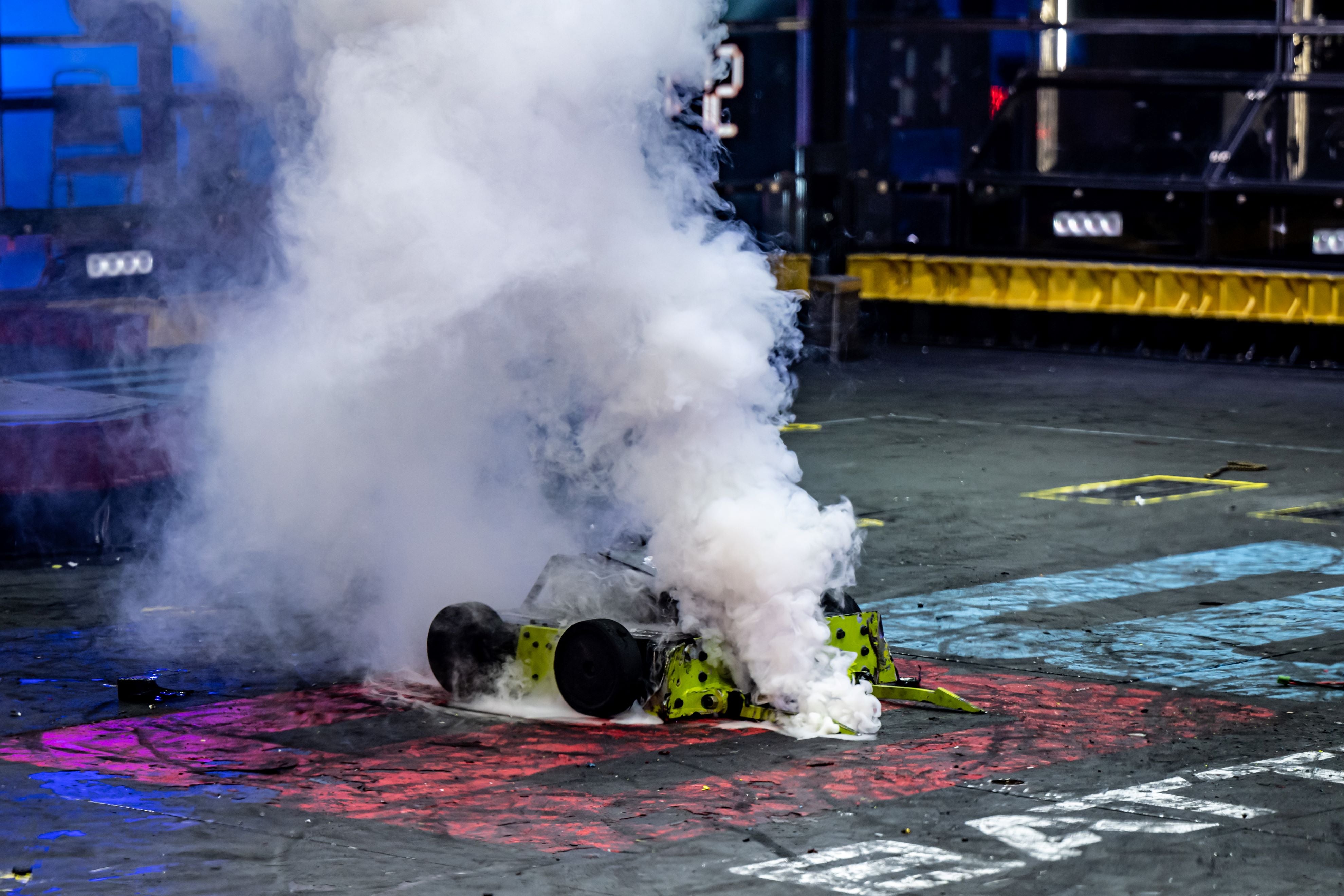 HyperShock BattleBots Whiplash Smoking Battery