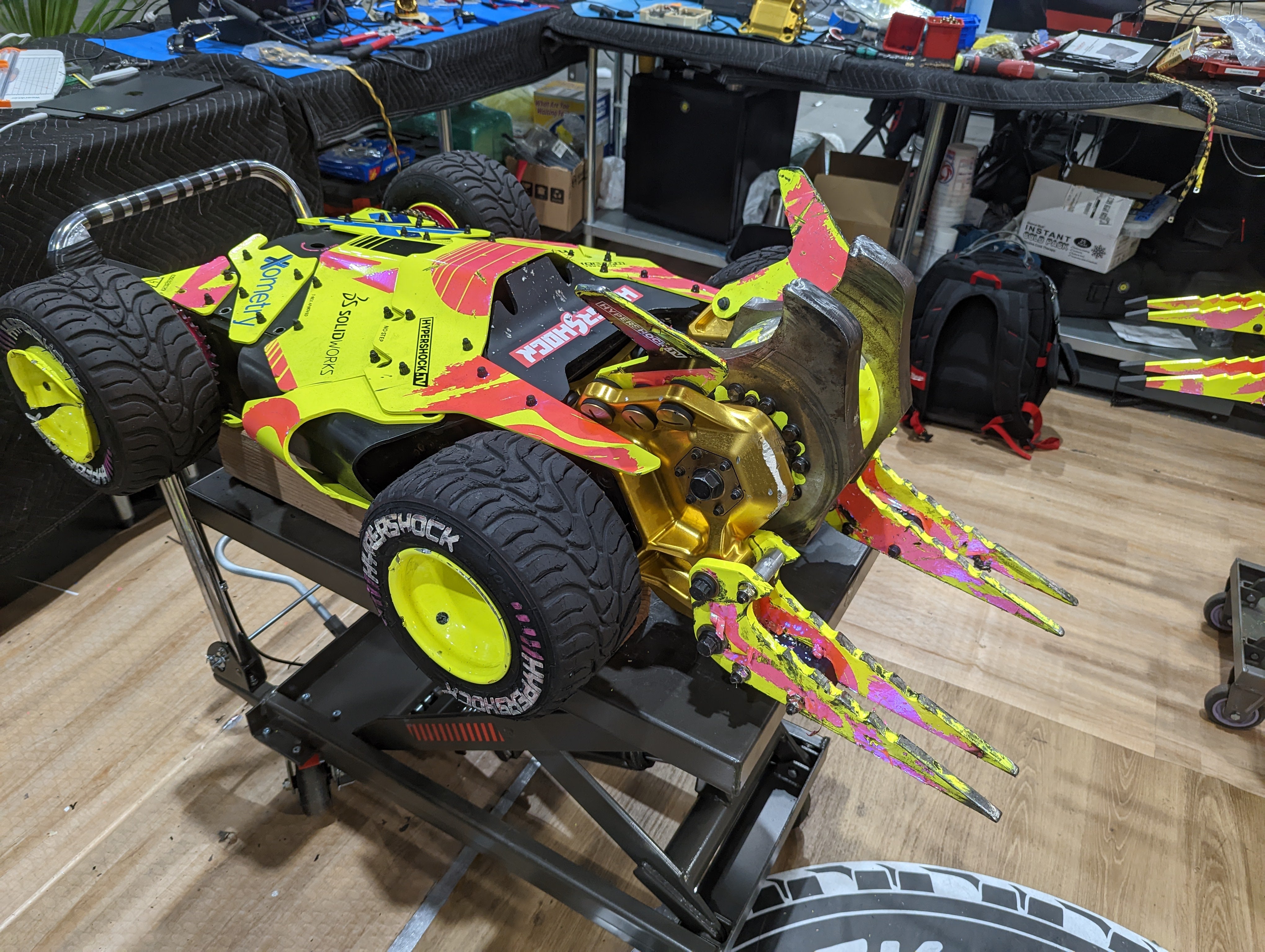 HyperShock BattleBots Lucky config