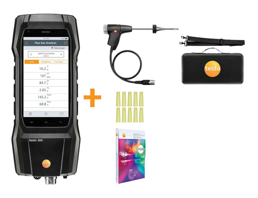 Fieldpiece CAT85 - Combustion Analyzer with Live Draft and Built