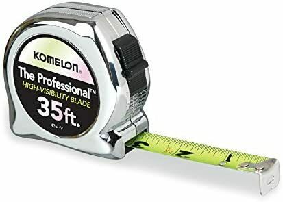 Komelon The Professional Yellow Measuring Tape - (4 Sizes Available) -  EngineerSupply