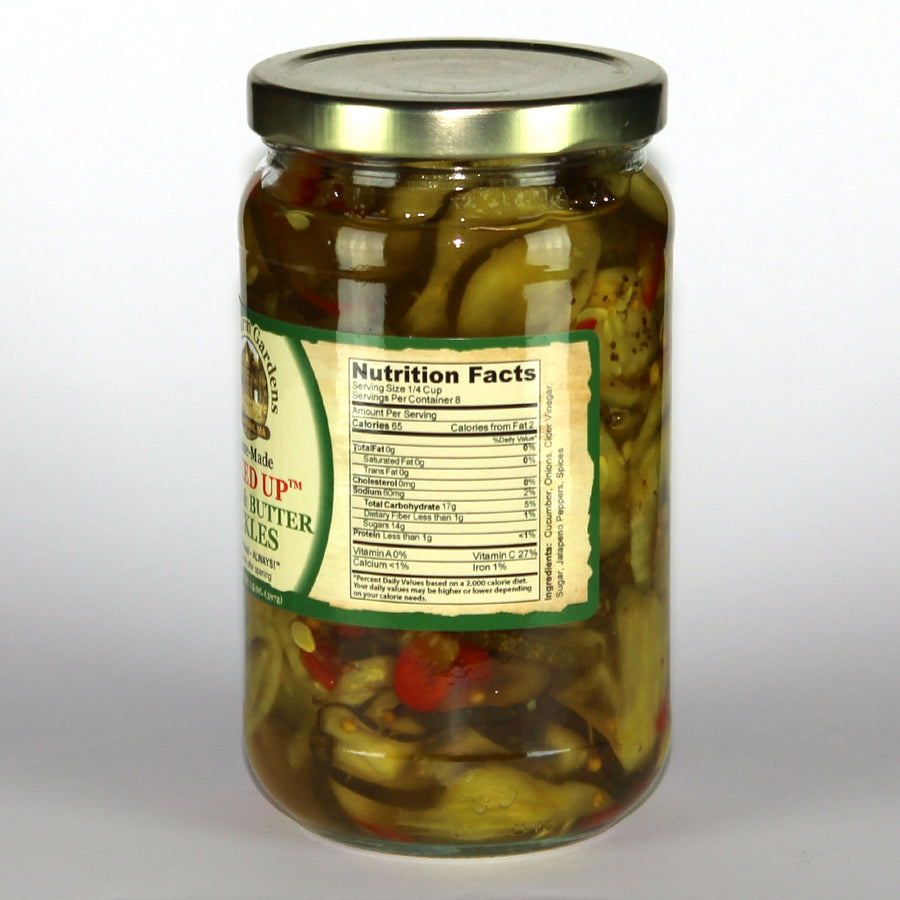 Town Farm Gardens Kicked Up Bread Butter Pickles