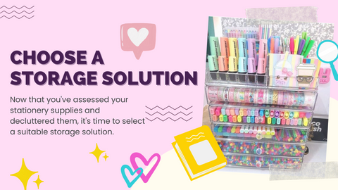 How to organise your stationery supplies-Blog