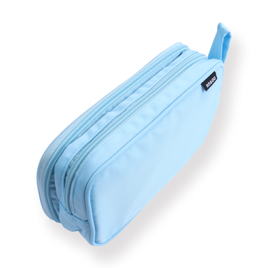 Pastel Corduroy Stand-Up Foldable Pencil Case — A Lot Mall