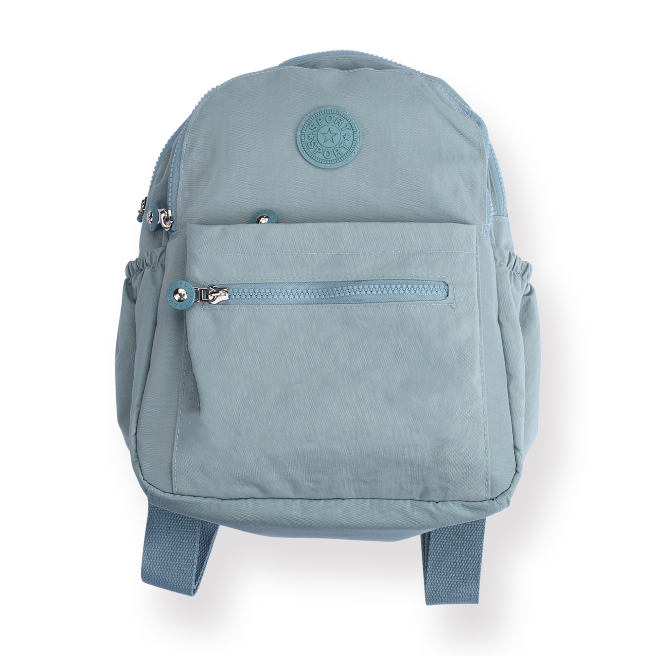 Korean Backpack - Blue + White – Stationery Pal