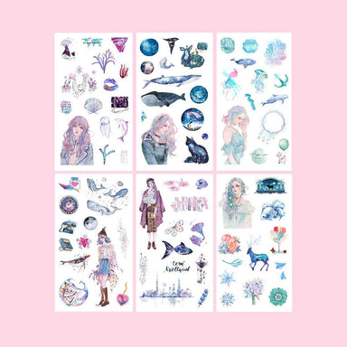 Spring Tour Mini Washi Sticker Pad — Stationery Pal