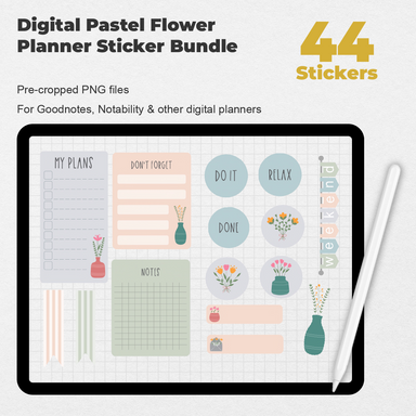 50 Digital Holiday Planner Sticker Bundle — Stationery Pal