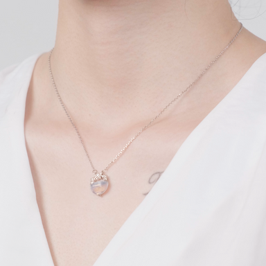 Eternal Moon Necklace - Diamond & Gold | Tiffany Moon, MD – Aromasthesia