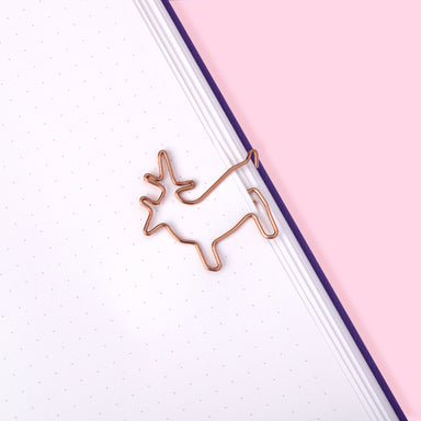 Rose Gold Paper Clip 120-Pack