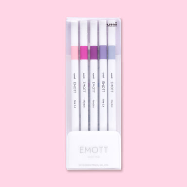 Uni Emott Sign Pen - 0.4 mm - Light Violet