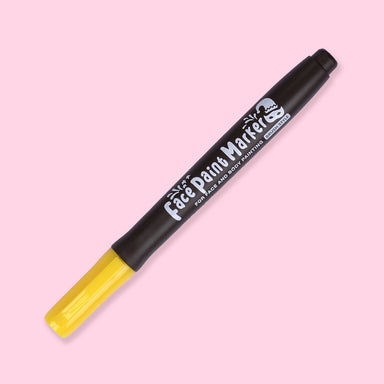 SHACHIHATA Face Paint Brush Marker - Yellow Green