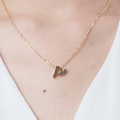 Elsa Peretti® Alphabet Letter N Pendant in Silver, Small | Tiffany & Co.