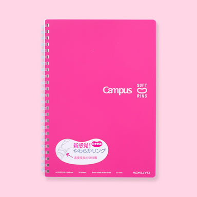 Kokuyo Campus Watercolor Notebook - A5 - 8 mm Ruled - Blue