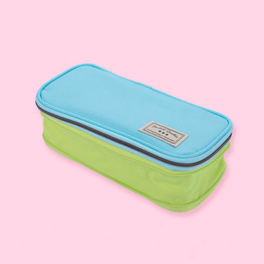 Japan KOKUYO Pencil Case Mobile Standing Large Capacity Multifunctional  Storage Pencil Case Light Gray Light Blue Light Purple Yellow Pen Holder