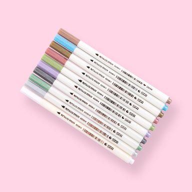 Future Color Lettering Brush Pen (Set of 10)