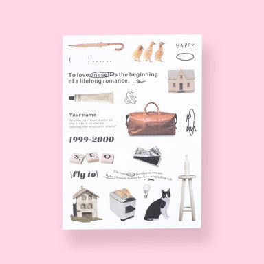 Deco Sticker Book - Heartwarming — Stationery Pal