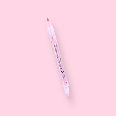 Sun-Star Double-Ended Scented Fineliner Pen - Light Pink