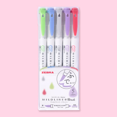 Double-Sided Water-based Brush Pen - 24 Color Set — Stationery Pal