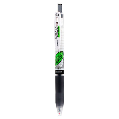 Zebra Sarasa Mark On Gel Pen - 0.5 mm - Black