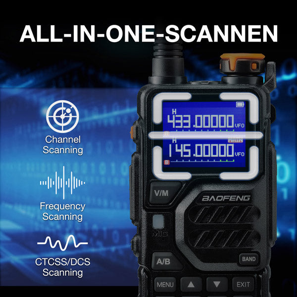 Baofeng K5 Plus|Efficient Scanning