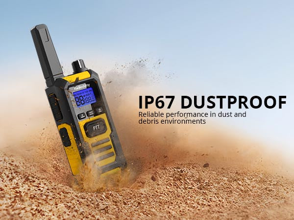 Radioddi HD-1 radio | IP67 DUSTPROOF