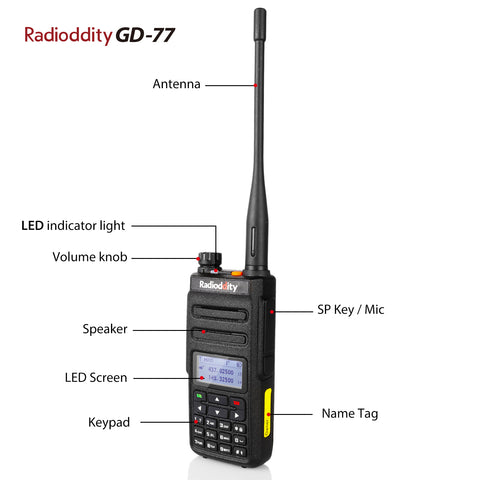 Manual radioddity gd77