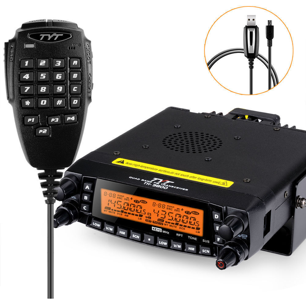 TYT TH-9800 Plus | Quad Band | 50W | Remote Head | Cross Band Repeater