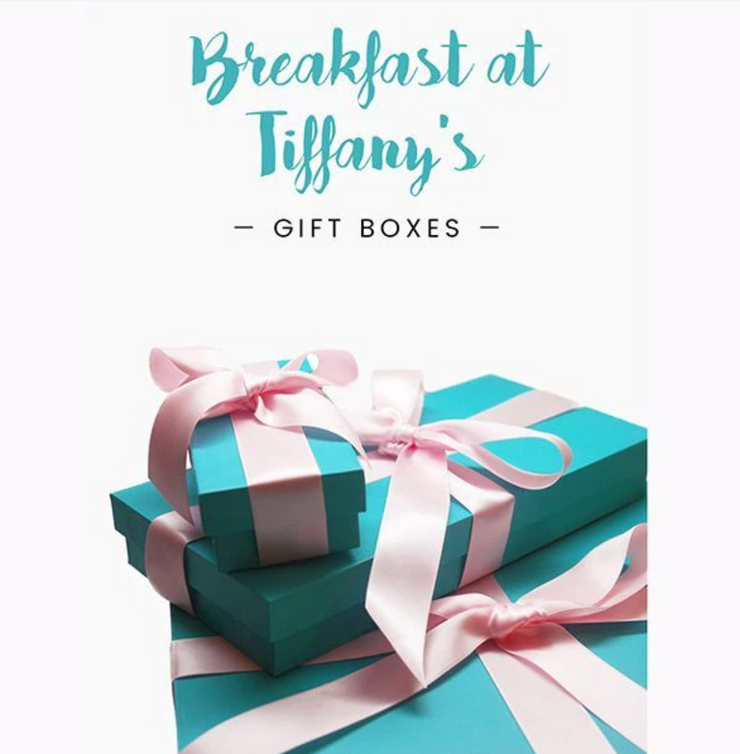 tiffany's boxes