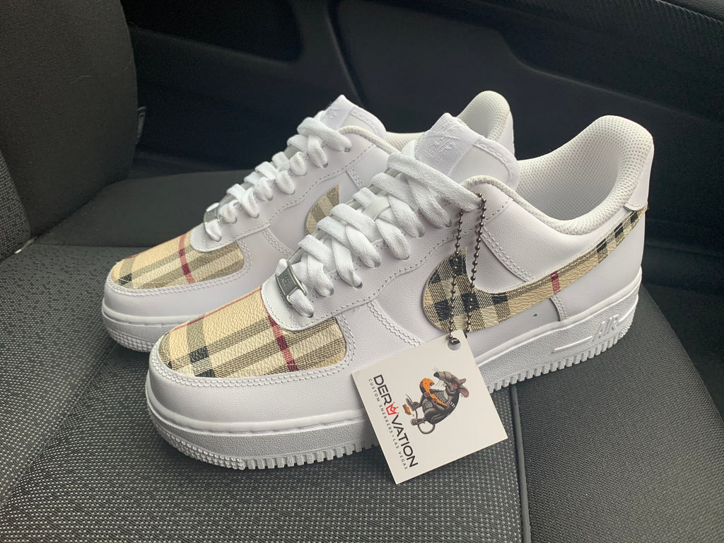 burberry custom shoes