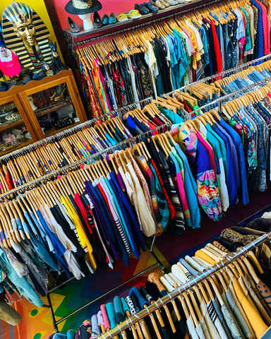 Empress Vintage with full racks of vintage clothing treasure!