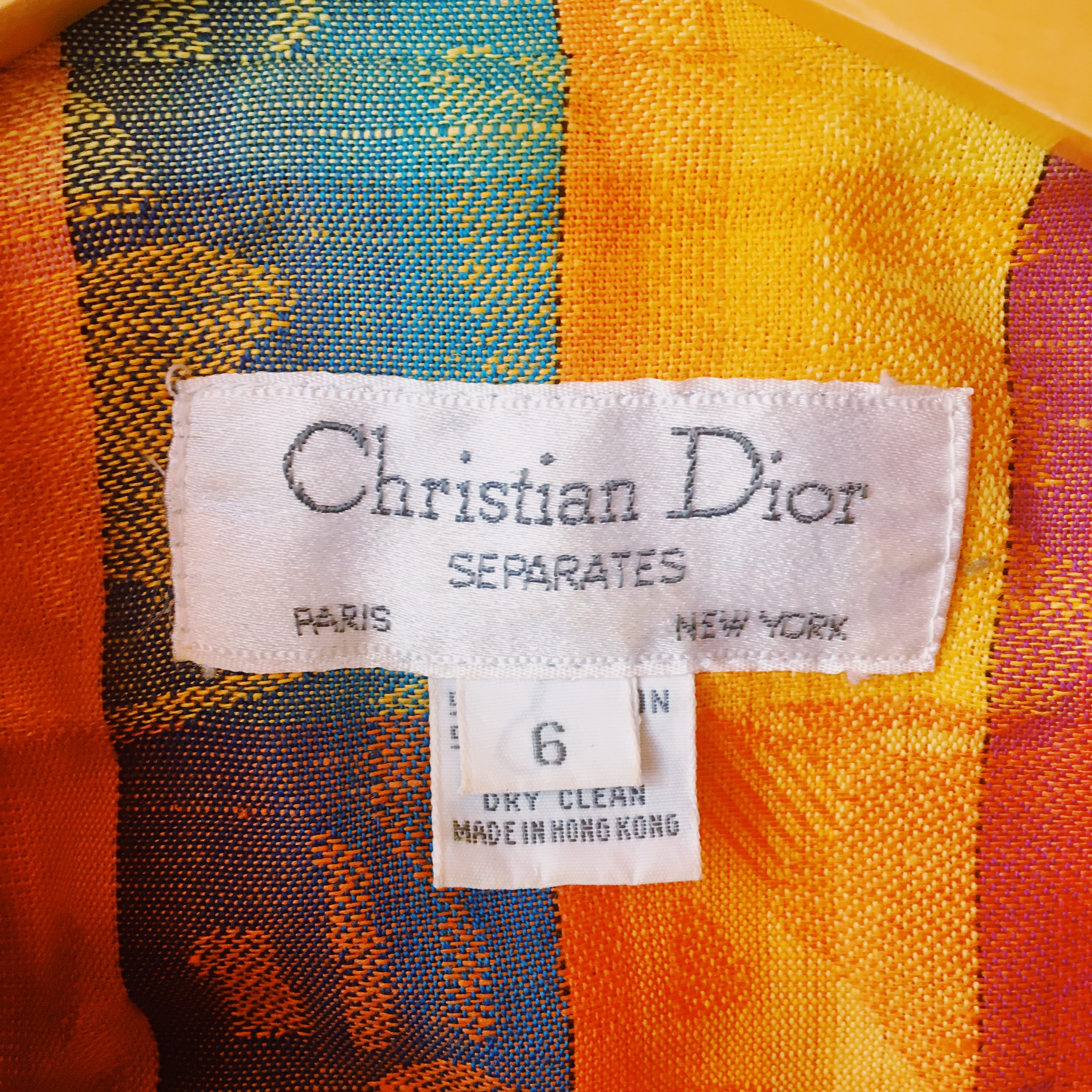 dior rainbow jacket