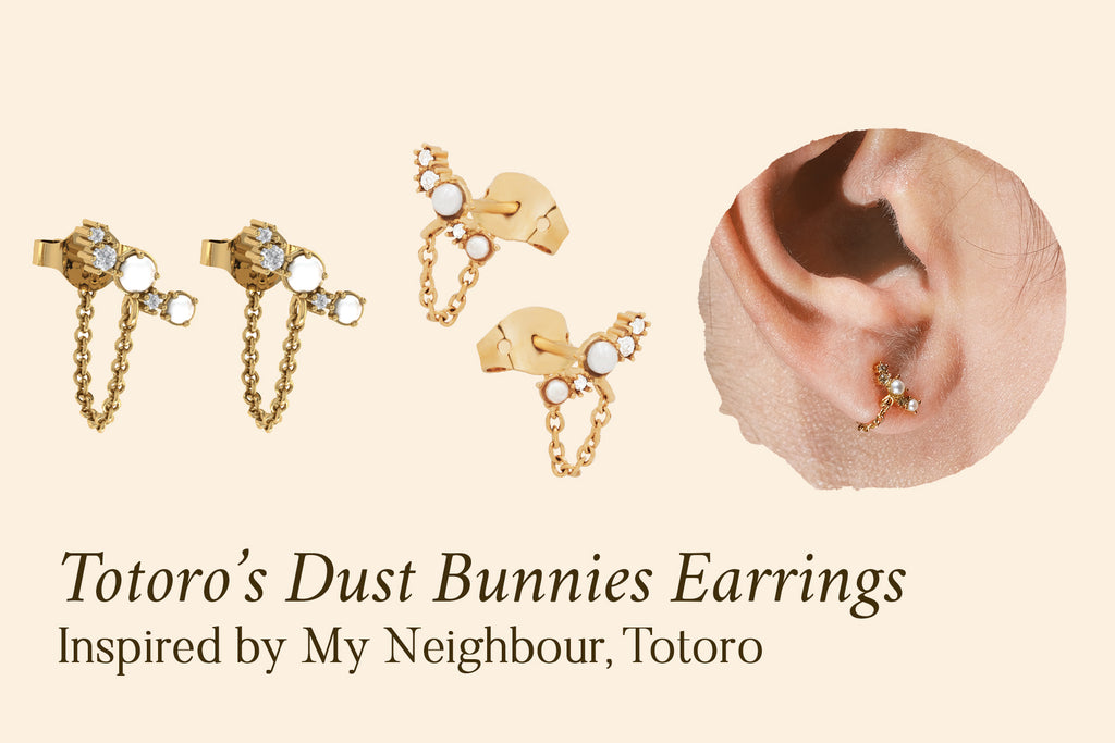 BEHIND THE DESIGN OF ANIME COLLECTION | TOTORO'S DUST BUNNIES EARRINGS