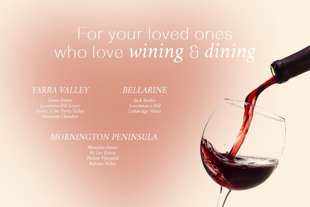 For your loved ones who love wining and dining — Go vineyard hopping!