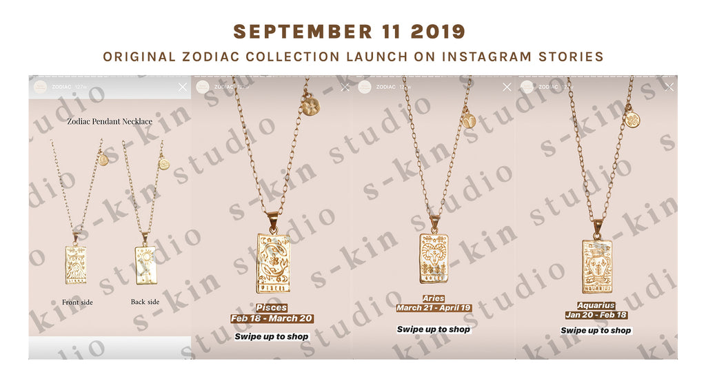 INSTAGRAM STORIES ZODIAC COLLECTION PITCH, WAITLIST TO LAUNCH IMAGE 2