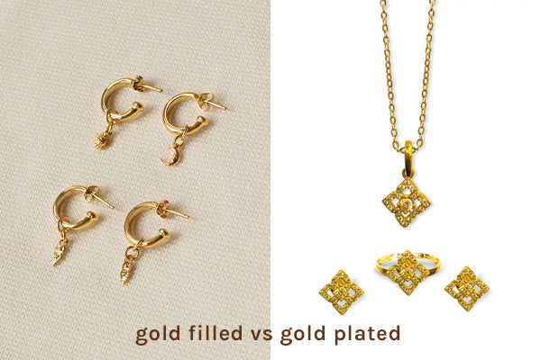 Gold Fill vs Gold Plated