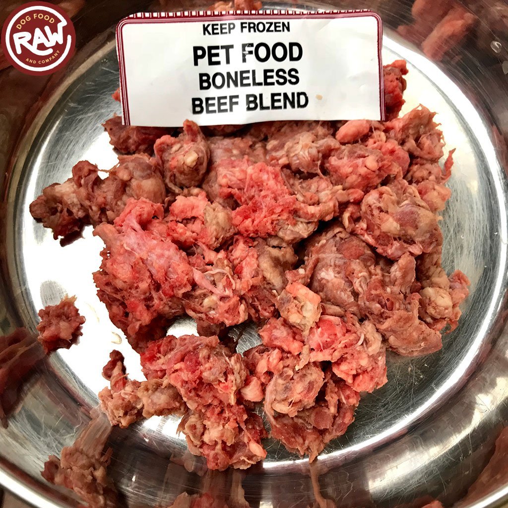 Raw Dog Food | Beef Blend Boneless w 