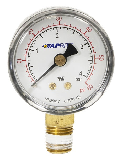 Taprite Low Pressure gauge, replacement