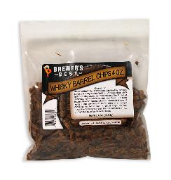 BrewersBest Whiskey Barrel Chips, 4oz