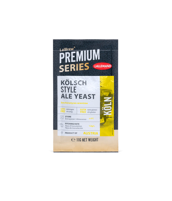 LalBrew PREMIUM SERIES Koln Kolsch yeast, 11g