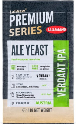 Lalbrew PREMIUM SERIES Verdant Ale yeast, 11g Sachet