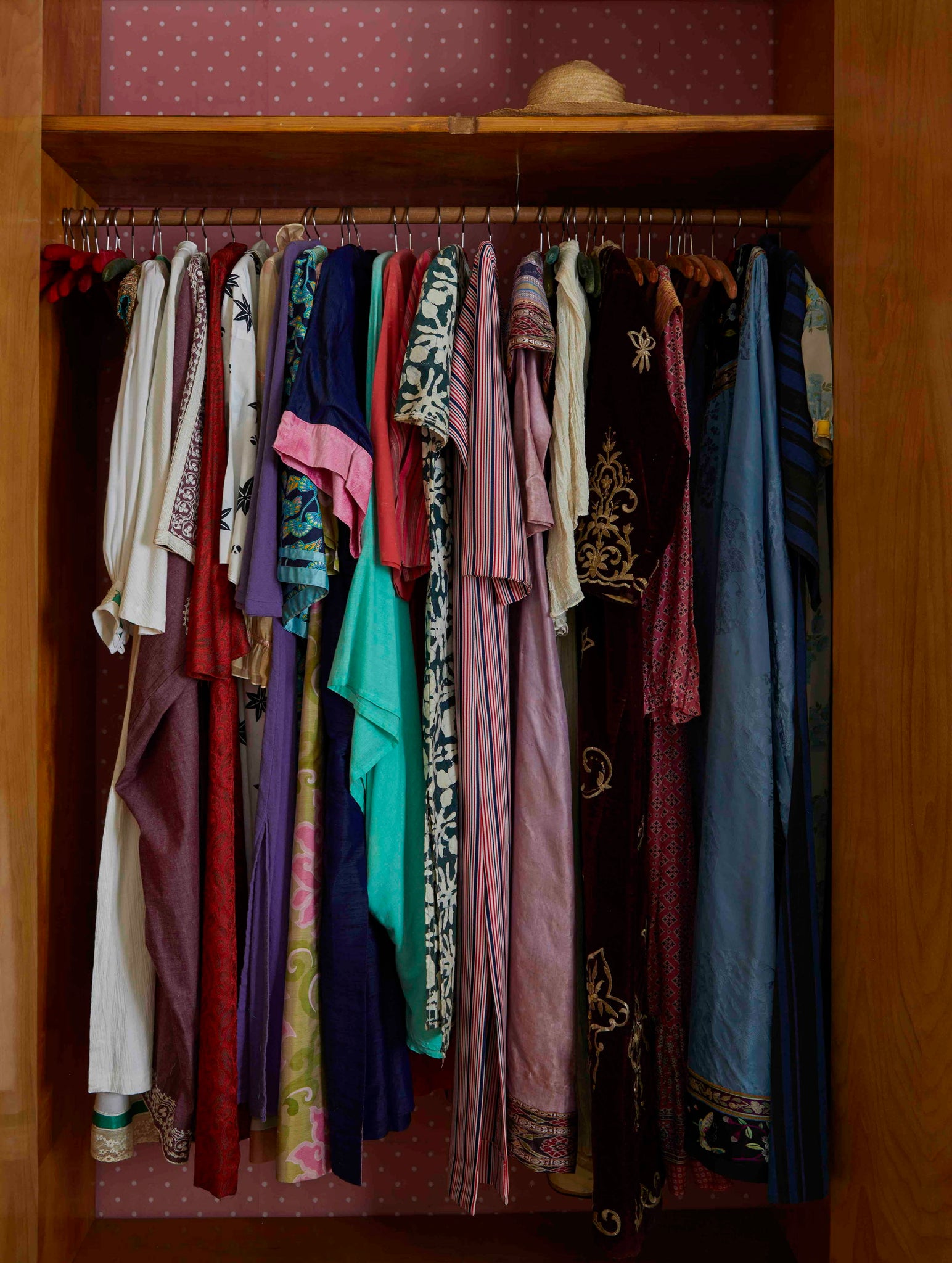 Cristiana's wardrobe bears testament to her originality; Miguel Flores-Vianna for Cabana N18.