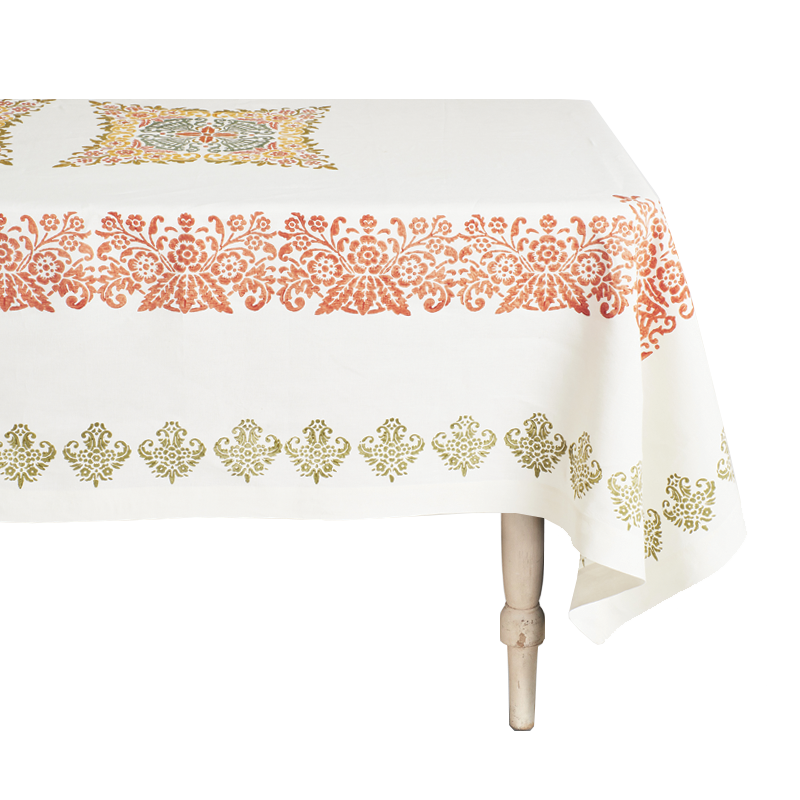 rectangular linen tablecloth
