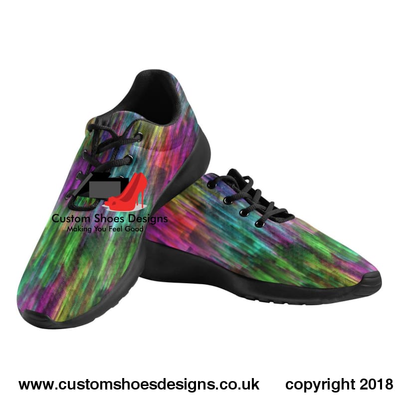 colorful women's athletic shoes